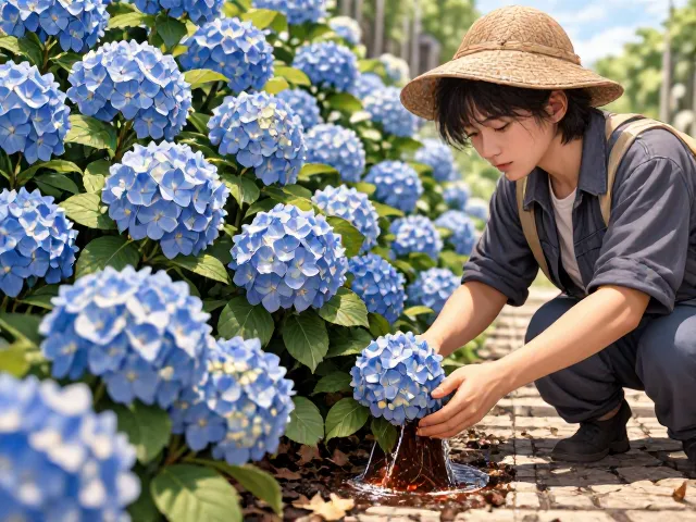 绣球花秋季施长效肥,适应性强养护更省心