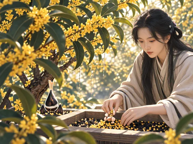 桂花树种子播种指南,破解生长周期长难题,新手也能养出满树香
