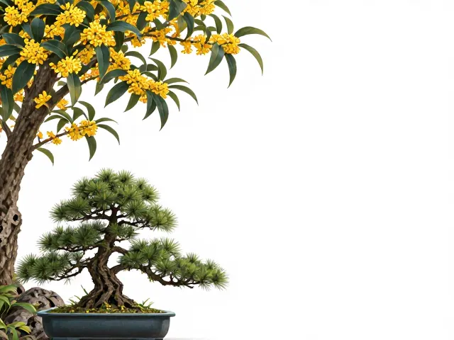 桂花树与松柏盆景素材精选,高流量SEO优化指南