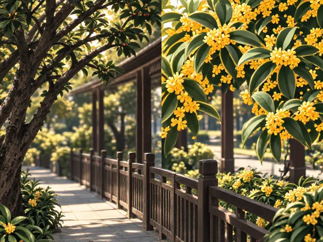冬青与桂花树对比,哪种是园林绿化主流?