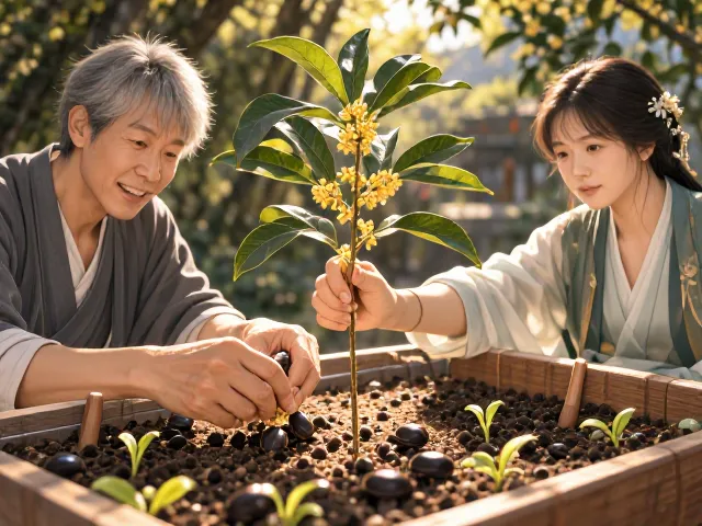 桂花树种子播种指南，中性或微酸性土壤是关键