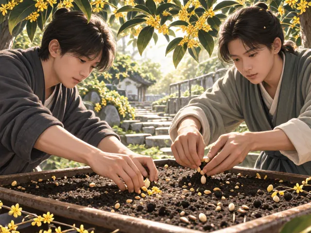 桂花树种子播种指南，中性或微酸性土壤是关键