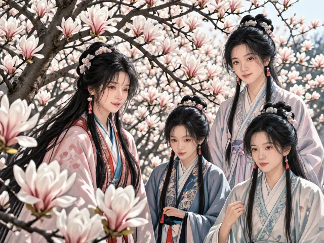 春季玉兰花盛开！中国南北广泛分布，共赏繁花美景