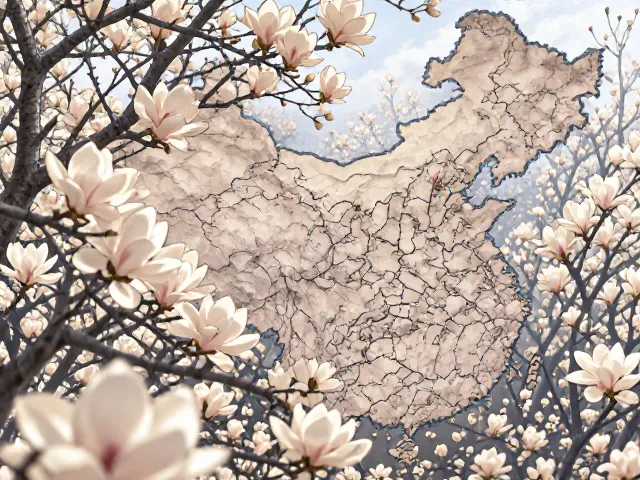 春季玉兰花盛开！中国南北广泛分布，共赏繁花美景