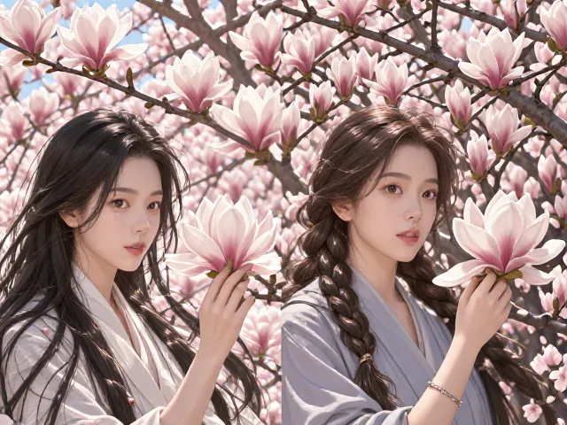 北美温带玉兰花与樱花区别，花期、形态及养护全解析
