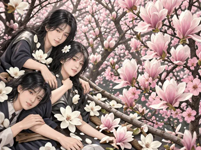 玉兰花谢海棠开,春季花卉季节性变化显著,赏花指南来了
