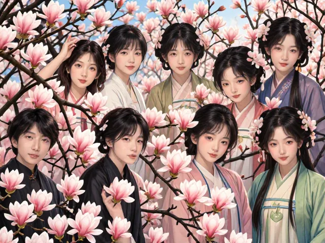 玉兰花谢海棠开,春季花卉季节性变化显著,赏花指南来了