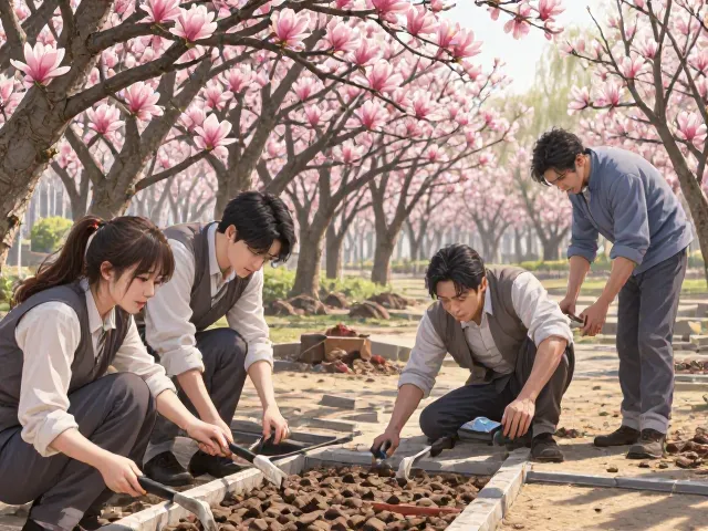 春季繁花似锦,玉兰花作为观花乔木的种植与养护指南