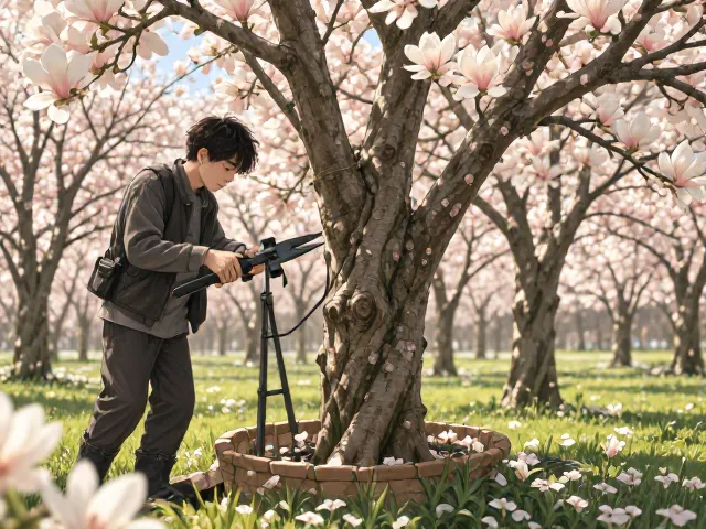 春季繁花似锦,玉兰花作为观花乔木的种植与养护指南
