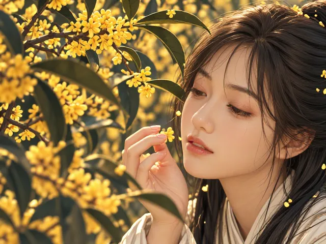 桂花香气宜人助眠?睡前闻一闻,天然安神改善睡眠质量