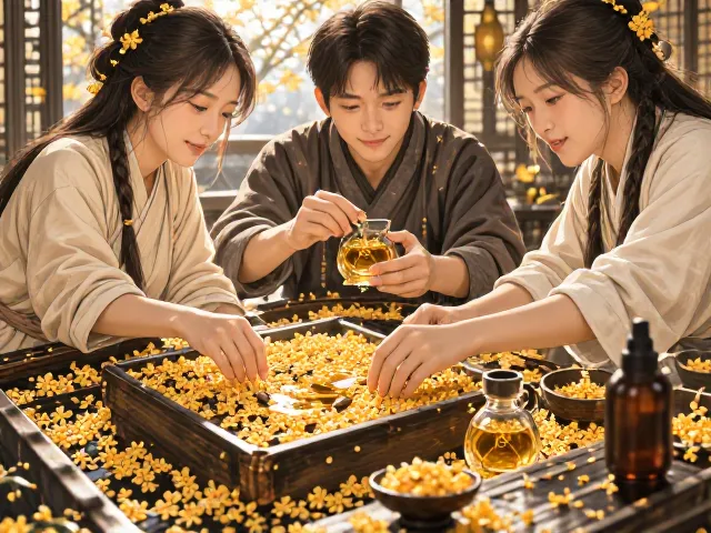 桂花香水制作，如何利用微酸性土壤培育优质原料