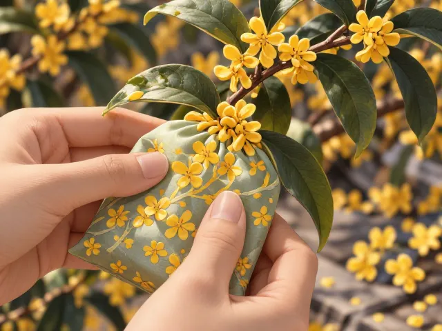 春季桂花香囊制作教程,DIY手作攻略与香气持久秘诀