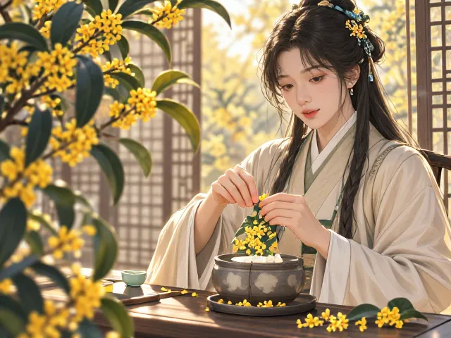 春季桂花香囊制作教程,DIY手作攻略与香气持久秘诀