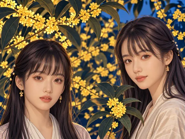 桂花是全年常绿植物吗？夜来香和桂花有什么区别