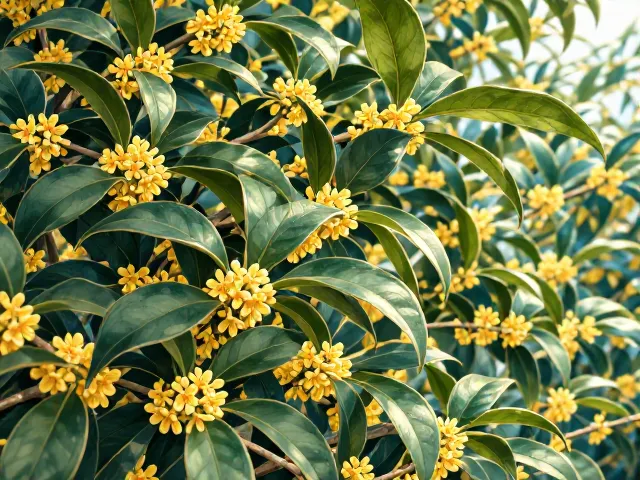桂花四季常青还是落叶?定期施肥养护指南,花开满园