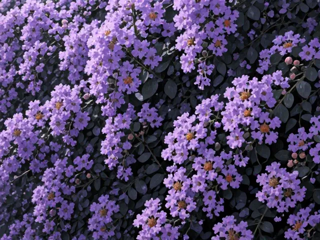 紫薇花光照调控指南,让观赏花期更持久鲜艳
