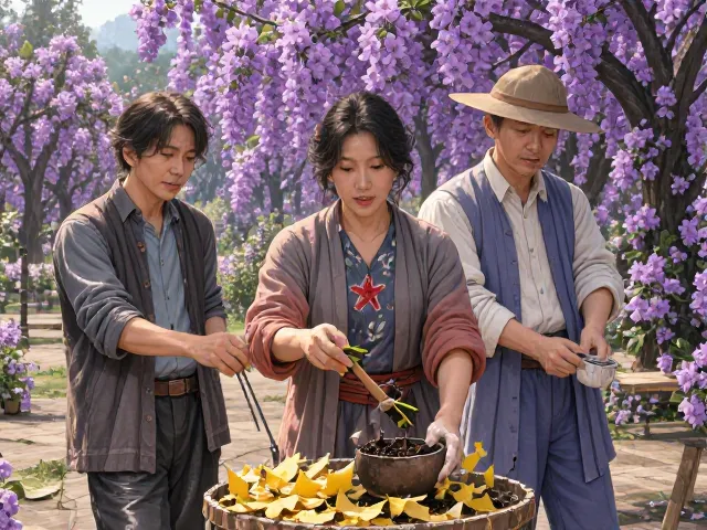 四川成都紫薇花合理施肥技巧，促花繁茂不黄叶
