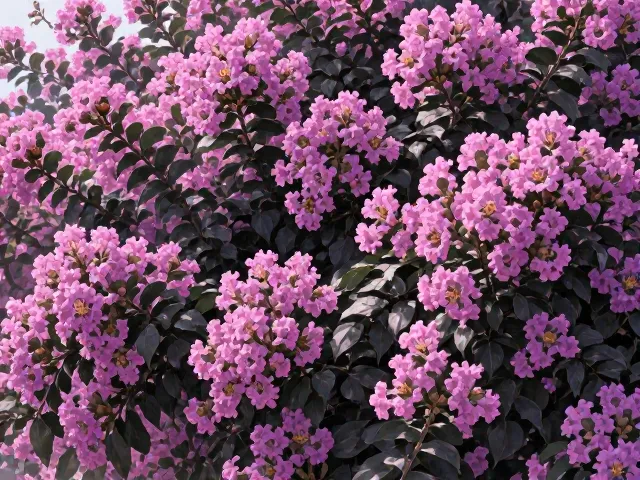 紫薇花喜温耐寒吗?花色丰富艳丽,四季开花爆盆秘籍
