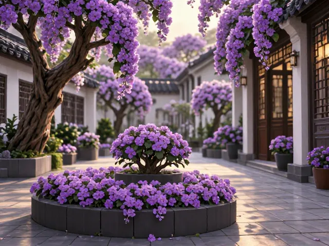 紫薇花庭院种植,3大延花技术,让花期延长一倍
