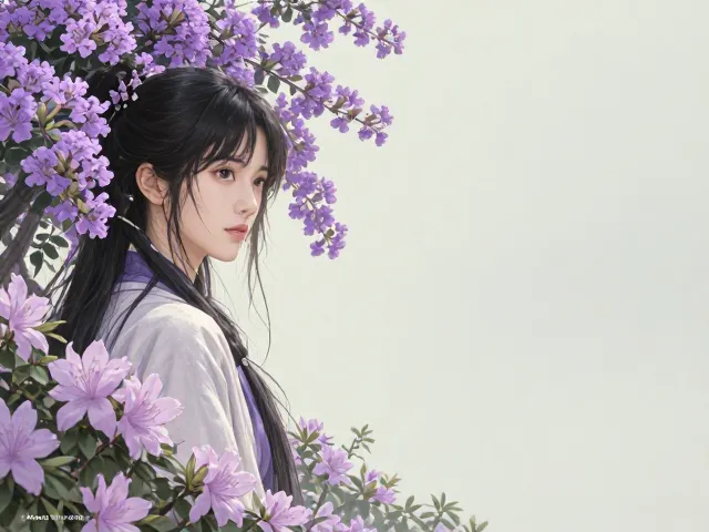 紫薇花象征坚贞不屈，与杜鹃花寓意解析