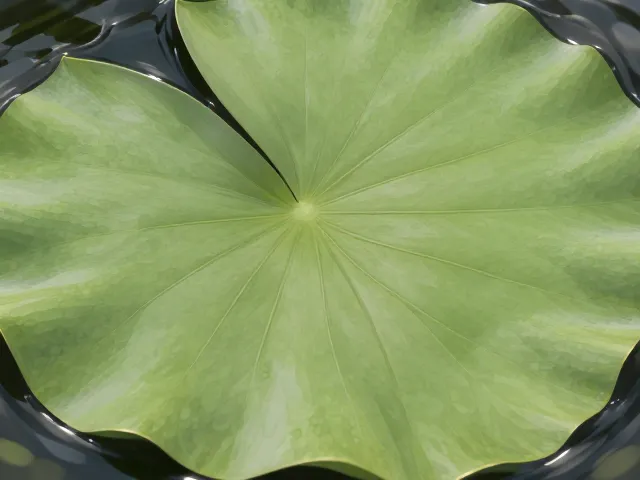 白睡莲叶面角如何调节微气候?揭秘植物生态智慧