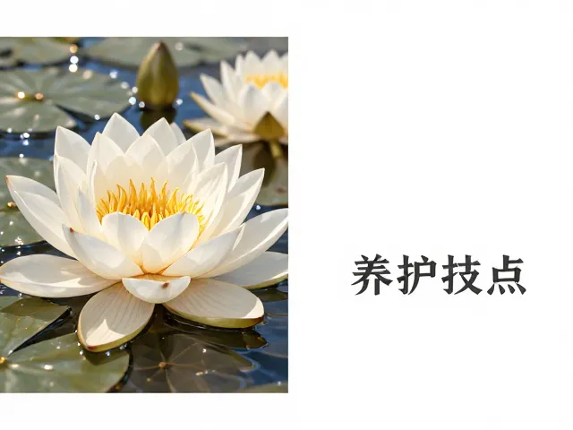 白睡莲与金银莲花区别，叶面角辨识技巧及养护指南