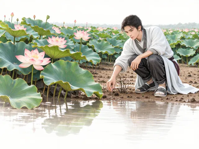 荷花能种在黏质土壤和沼泽地吗?专家解析种植技巧与存活率