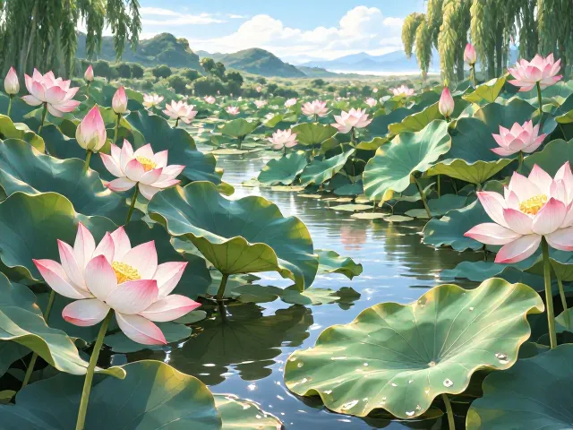 荷花软腐病防治,景观造景中保持水质清澈的实用技巧