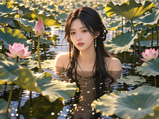 荷花为何适应浅水湿地？挺拔姿态背后的生态秘密