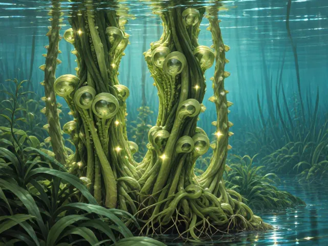 金鱼藻根系作用与气孔退化,水生植物如何适应水下环境?