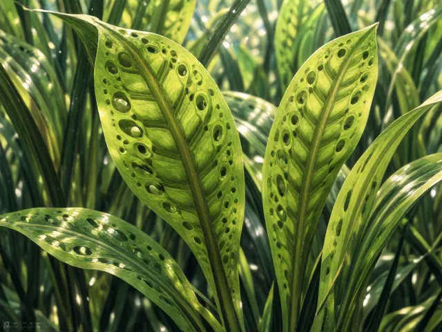 金鱼藻气孔退化或缺失？对比苦草解析沉水植物光合作用奥秘