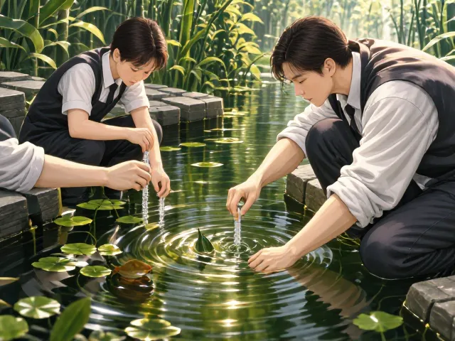 金鱼藻净化水质效果如何？有效吸收氮磷解决水体浑浊难题