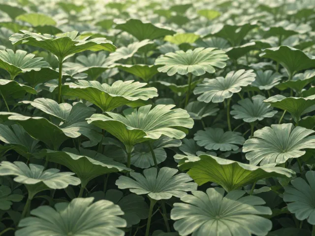 金鱼藻叶片薄而柔软,轻松营造自然生态景观