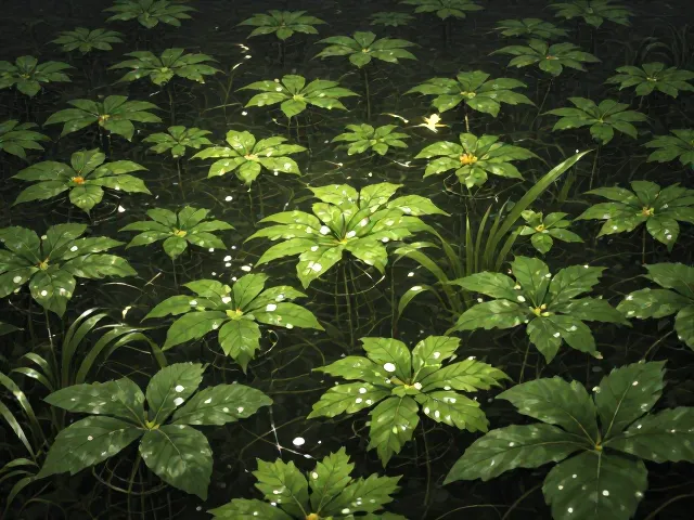 金鱼藻,适应低光照并维持水体生物多样性的关键水草