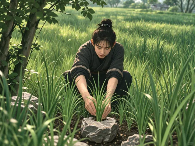 石菖蒲，隐逸情怀下的防风固土神器，打造庭院静谧绿意