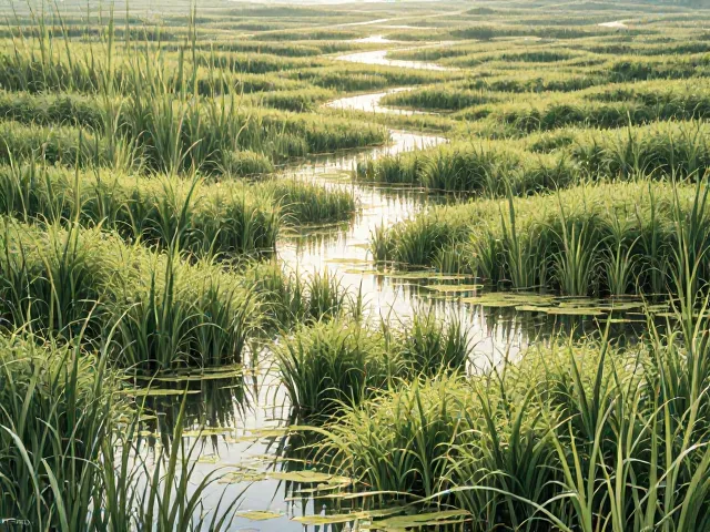 石菖蒲湿地植被高低错落,打造自然野趣景观的SEO优化指南