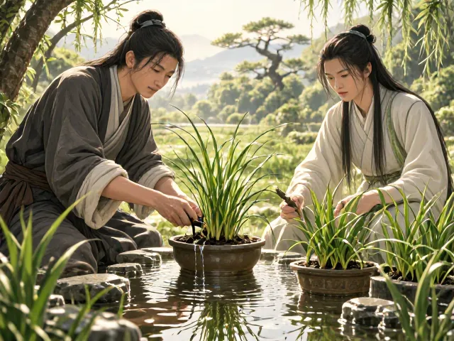 石菖蒲施肥管理指南，养出隐逸情怀，打造文人雅趣盆栽
