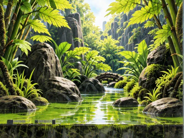 水榕造景避坑，微景观盒如何根除绿斑藻？