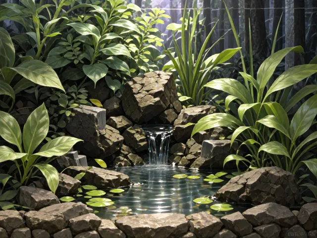 水榕造景开缸步骤,3步设置焦点,新手也能打造高级感水族箱