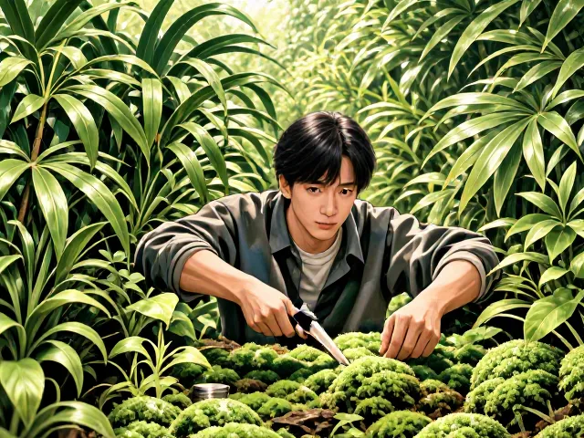 水榕造景加莫斯，打头剪技巧，新手必看，爆盆不烂叶
