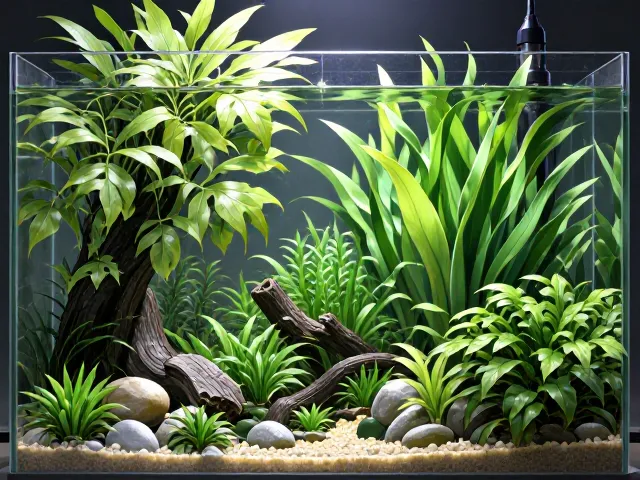 水榕造景教程,荷兰式风格打造高流量水草缸