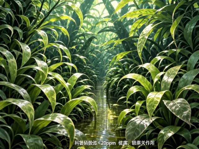 水榕造景指南，科普硝酸盐<20ppm对水草健康的关键作用