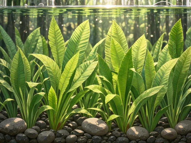 小水榕好养吗?耐氨氮附着种植,新手水草首选