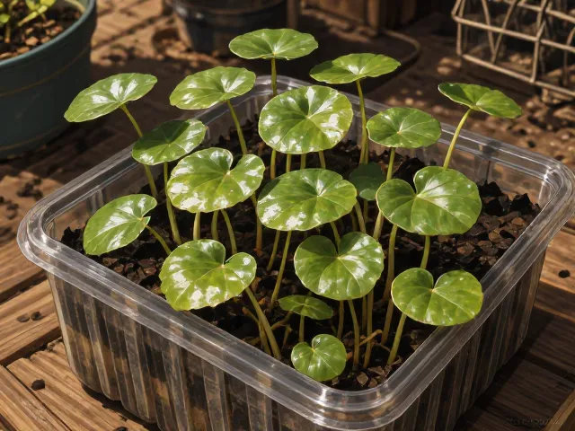 铜钱草用塑料育苗盒怎么养?温度控制关键技巧