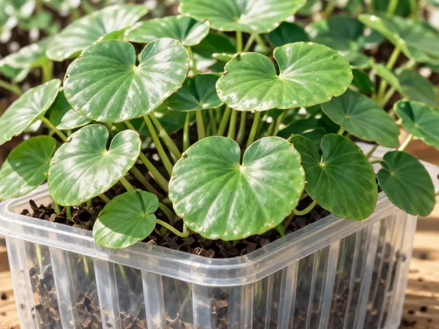 铜钱草用塑料育苗盒怎么养?温度控制关键技巧