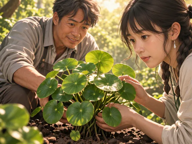 铜钱草移栽定植技巧,掌握这3点,生长迅速爆盆
