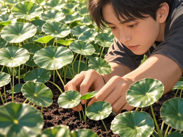 铜钱草移栽定植技巧,掌握这3点,生长迅速爆盆