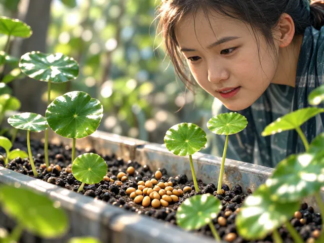 铜钱草种子播种全攻略,喜湿耐阴环境养护技巧