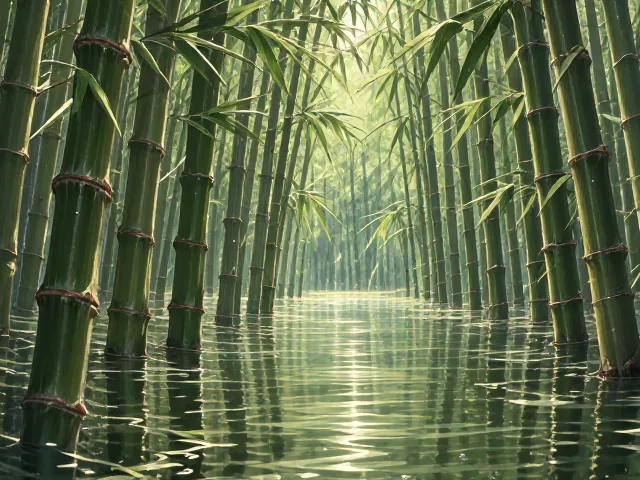 富贵竹水质浑浊怎么办?定期换水技巧,养出翠绿好状态