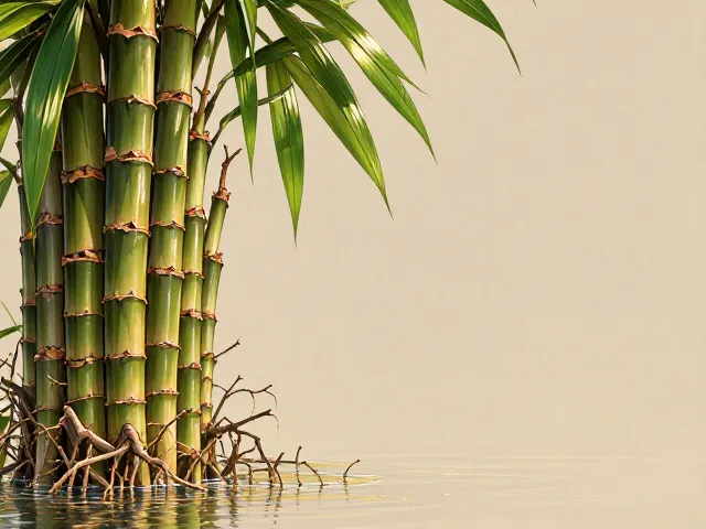 富贵竹烂根?水温适宜,营养液配比是关键,3招养出油绿大叶